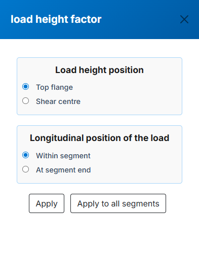 Load Height Factor 2